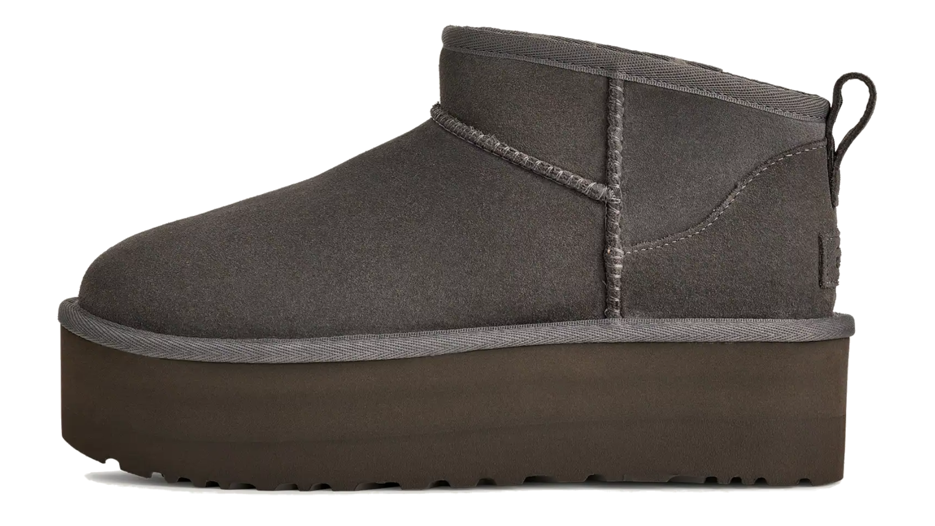 UGG Classic Ultra Mini Platform Boot "Charcoal"