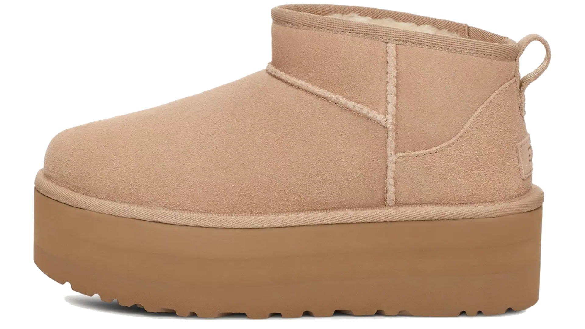 UGG Classic Ultra Mini Platform Boot "Sand"
