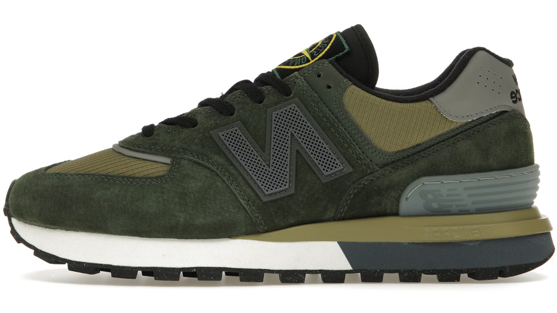 Stone Island X New Balance 574 Legacy "Dark Green"